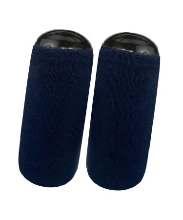 Hole in The Middle Boat Fender Bumper Covers, Set of 2 (Navy Blue) HTM-3(10"x26") - TWO PACK