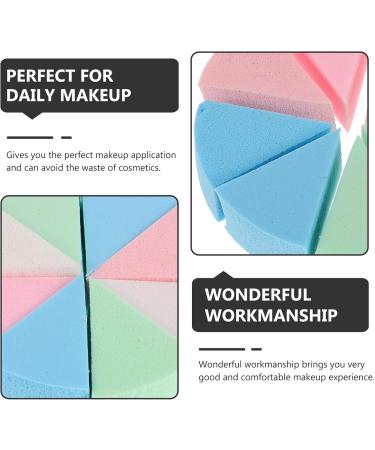 2 Sets Triangular Sponge Puff foundation puff face triangle puff cosmetic puff Triangle sponge powder puff powder puff body puff makeup powder emulsion Miss wedge shape Assorted Color - Buy Online on GoSupps.com