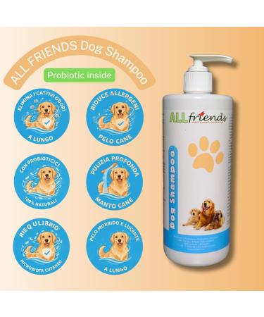 All Friends Shampooing pour chien - 500 ml - Buy Online on GoSupps.com