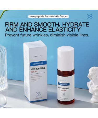 S rum Visage Anti- ge Raffermissant S rum Raffermissant pour le Visage aux 6 Peptides Anti-Wrinkle Serum Soin Visage et Contour des Yeux Soin Hydratant Anti- ge Pour Tous Types de Peaux - Buy Online on GoSupps.com