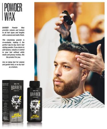 Buy Barber Marmara Space Wax Clay - Premium Hair Styling Product for Ultimate Hold | International Shipping Available - Buy Online on GoSupps.com