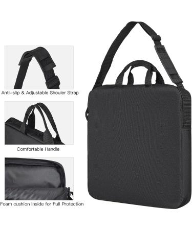 14-Inch Ring Light Carrying Bag - Durable Nylon Case for Selfie Ring Light - Desk LED Ring Light Protector - Black - Buy Online on GoSupps.com