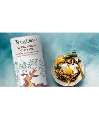 Terraolive Extra Virgin Olive Oil 5L - Premium Cooking Olive Oil from Montes de Toledo Spain - Smooth & Versatile - Buy Online on GoSupps.com