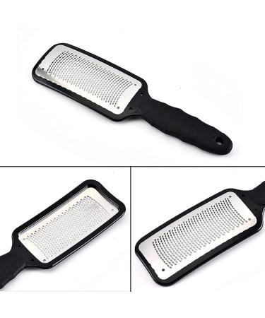 Foot Rasp and Callous Remover for Extra Smooth Feet - Foot File for Pedicure and Corn Removal - Black - Buy Online on GoSupps.com