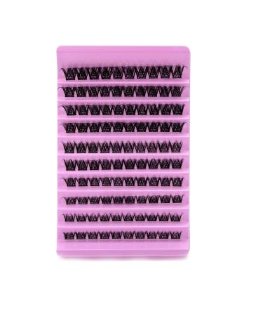 HBZGTLAD 100 Bundles 3D Fluffy Mink Individual Eyelashes | Thick Natural Fake Eyelash Extensions for Makeup (D38) - International Shipping Available - Buy Online on GoSupps.com