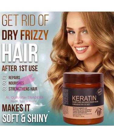 Keratin hair mask 2023 new moisturizing keratin hair mask keratin hair care balancing hair mask for healthy scalp - Buy Online on GoSupps.com