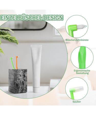 15-Piece Tufted Toothbrush Set - Soft Bristles for Detailed Cleaning & Interdental Care | Ideal for Prosthesis - Buy Online on GoSupps.com