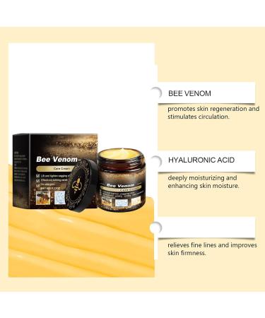 homomdy Bee Venom Multi Effect Cream Bee Venom Comprehensive Cream Antiaging Firming Lift Tightens Loose Skin Regains Elasticity Powerful Repair and Hydration 1pcs - Buy Online on GoSupps.com
