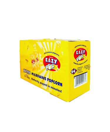 Eazy Pop Microwave Popcorn 85g -Pack Of 16 (Butter) - Buy Online on GoSupps.com