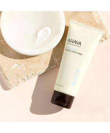 AHAVA Dead Sea Mineral Hand Cream 3.4 Fl Oz - Hydrating Skin Therapy - Buy Online on GoSupps.com