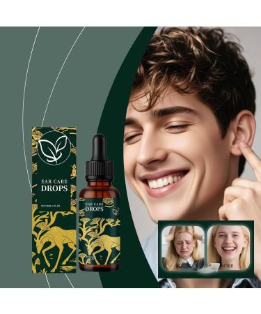 Ear drops for ears 30 ml fast absorbing liquid support supplement for men after swimming outdoor activities sleeping after showering and traveling - Buy Online on GoSupps.com