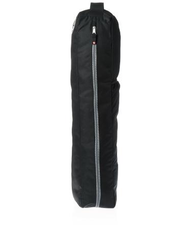 Manduka Go Light Yoga Mat Carrier Bag with Pocket, Adjustable Strap, Suitable for most Yoga Mats Black
