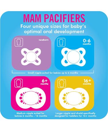 MAM Air Day & Night Baby Pacifier for Sensitive Skin - Glows in The Dark - Boy 6-16 Months (Pack of 3) - Buy Online on GoSupps.com