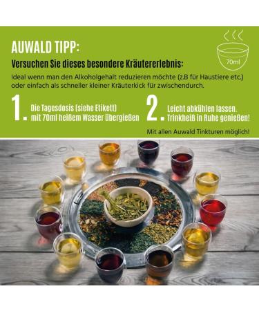 Auwald Organic Valerian Drops - High Quality Extract Essence and Dye - 100% Organic Farming No Artificial Additives or Dyes Made in Austria - 100ml - Buy Online on GoSupps.com