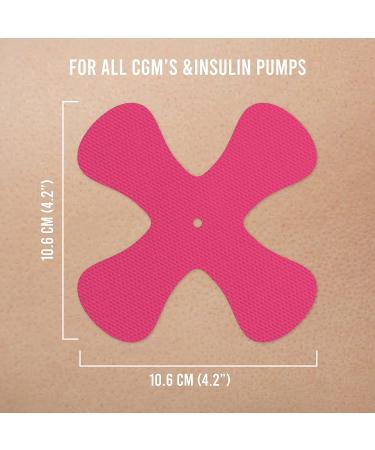 X-Patch CGM Sensor Patches (20 Pack) for Dexcom G6, Omnipod & Freestyle Libre 2 - Water Resistant & Durable - Multi Colored - Buy Online on GoSupps.com