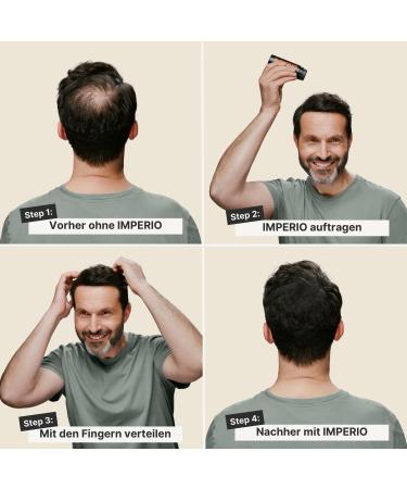 Imperio Scatter Hair - Instant Volume & Authentic Purple Look | 100% Natural Premium Hairdressing Quality | 26g Black - Buy Online on GoSupps.com