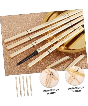 WOONEKY 5pcs Double-head Eyebrow Pens Plastic Waterproof Eyebrow Pen Double End Eyebrow Pen - Buy Online on GoSupps.com