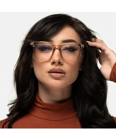 SMOODER Computer Glasses KAMPAK - Stylish Blue Light Blocking Tortoise Frames for Men & Women | International Shipping Available - Buy Online on GoSupps.com