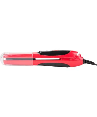 Travelon Mini Ceramic Flat Iron - Compact Red Hair Straightener for Effortless Styling | International Shipping - Buy Online on GoSupps.com