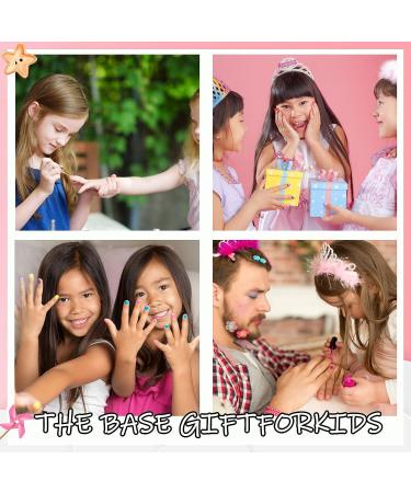 Urchabri Kids Nail Polish Set - Non Toxic, Fast Drying, Peel Off Nail Polish - Birthday Gift for Girls Ages 3+ | GS10-4 - Buy Online on GoSupps.com
