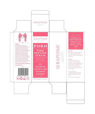 PDRN Pink Peptide Serum with Salmon DNA EGF Argireline & Matrixyl 3000 Pink PDRN Serum Skin Care for Glowing Skin Anti-Aging Hydrating Brightening Skincare with Argireline Peptide Matrixyl - Buy Online on GoSupps.com