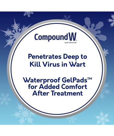 Compound W Nitrofreeze XL Wart Removal Pen with 8 Replaceable Tips and 3 GelPads - Buy Online on GoSupps.com