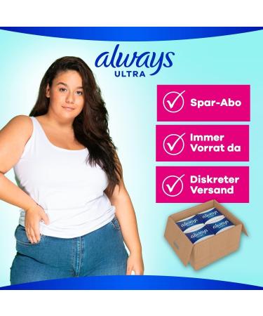 Always Ultra Binding Women s 100% Organic Cotton Pads & Panty Liners - Monthly Pack of 96 Pieces for Safe Protection - Buy Online on GoSupps.com