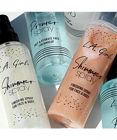 L.A. Girl Shimmer Spray Rose Gold 2.7 Fl Oz (Pack of 3) - Buy Online on GoSupps.com
