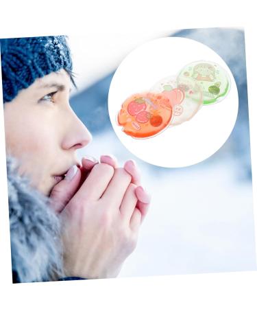 ToddMomy 3-in-1 Hand Warmer & Body Warmer Pad - Round Gel Heating Pillow for Winter | Travel Heating Bags & Eye Cover - Buy Online on GoSupps.com