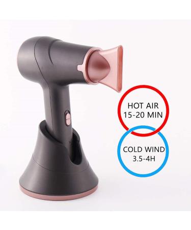 Cordless Hair Dryer Professional Blow Dryer w/Charging Base Portable Rechargeable Hot & Cold Air Wireless Hair Dryer for Home/Pet Care - Buy Online on GoSupps.com