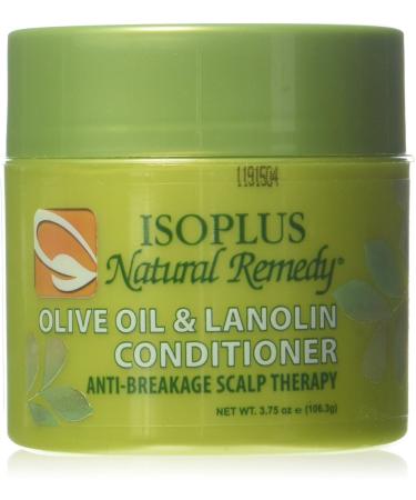 Isoplus Natural Remedy Olive Oil & Lanolin Contitioner 4 oz (Pack of 6)