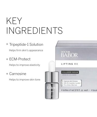 Buy DOCTOR BABOR Lifting RX Collagen Serum - Hydrating Face Brightening Serum with Collagen Boost Tripeptide & Hyaluronic Acid - International Shipping Available - Buy Online on GoSupps.com