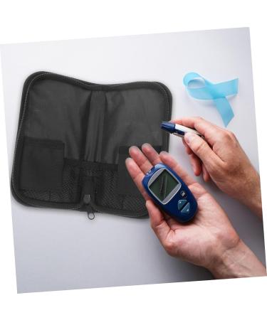 BCOATH Blood Meter Storage Bag Storage Bags Suitcase Bag Portable Fabric Travel Monitor - Buy Online on GoSupps.com