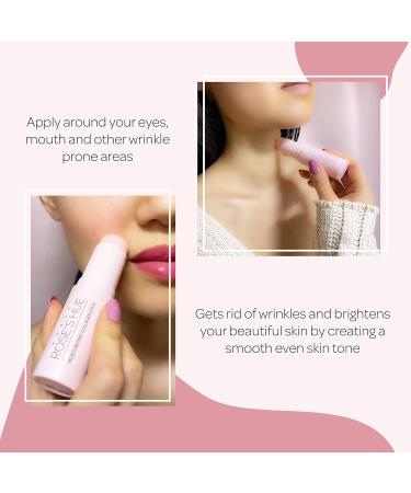 Rose s Hue Collagen Wrinkle Stick Multi Balm | Natural Anti-Wrinkle Moisturizer | Cruelty-Free & Made in Korea | 9g - Buy Online on GoSupps.com