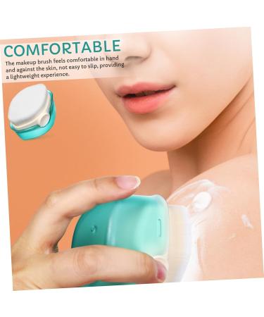 GREENADSCAPE Powder Brush For Loose Powder Makeup Brush Fiber Wool Foundation Brush Short Abs Face Brush - Buy Online on GoSupps.com