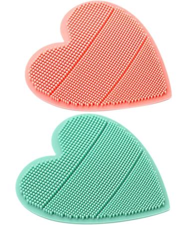 Totority 2pcs Baby Scalp Massager & Shampoo Brush Set - Silicone Scrubber for Cradle Cap & Hair Care - Green Baby Bath Comb - Buy Online on GoSupps.com