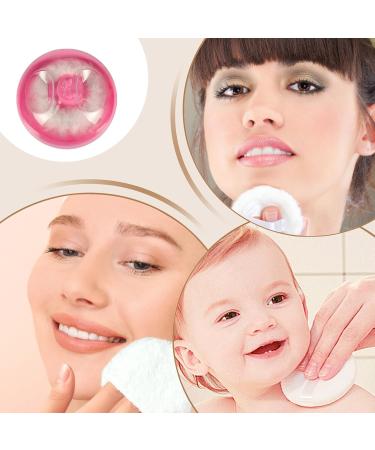 Powder Box with Applicator Puff Female Body Powder Container with Puff Secure Closure Bath Travel For Women Babies - Buy Online on GoSupps.com