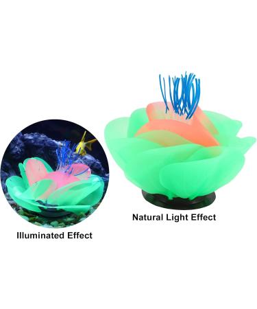 VOCOSTE Aquarium Simulation Coral - Realistic Green Silicone Water Flower for Stunning Aquatic Decor - Buy Online on GoSupps.com