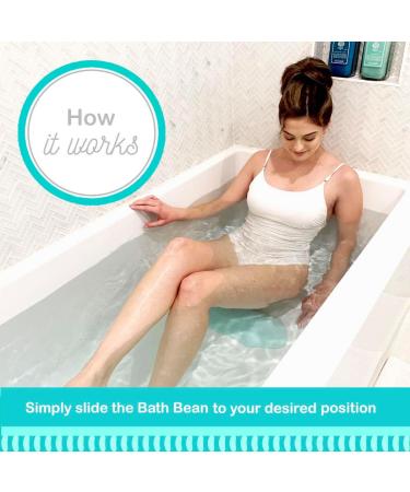 BATH BEAN Luxury Body Stopper - Anti-Slip Spa Accessory for a Relaxing and Comfortable Bath Experience - Buy Online on GoSupps.com