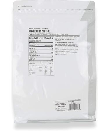 Myprotein Impact Whey Protein Powder - Chocolate Mint 2.2 lb (40 Servings) - Premium International Shipping - Buy Online on GoSupps.com