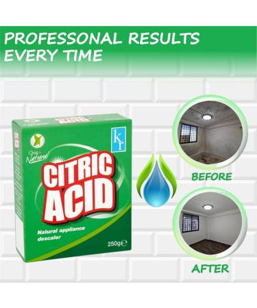 Citric Acid for Cleaning Natural Appliance Descaler Limescale Remover Multi Purpose Home Cleaner Non Toxic Citric Acid for Elderflower Cordial Descaler for Cleaning Appliances (Pack of Two) - Buy Online on GoSupps.com