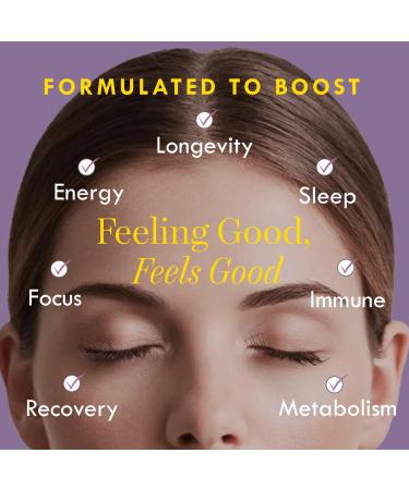 Cell Theory NAD+ Supplement Triple Action Liposomal NAD+ & NADH Formula for Cellular Energy Mitochondrial Support and Longevity Developed by Dr. Halland 60 Capsules (30-Day Supply) - Buy Online on GoSupps.com