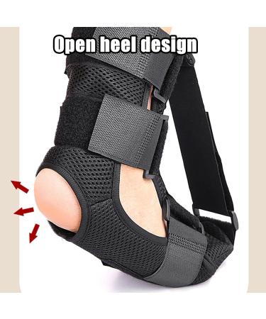 Adjustable Leg Support Brace & Foot Splint for Achilles Tendinitis | Comfortable Night Splint for Men & Women - Buy Online on GoSupps.com
