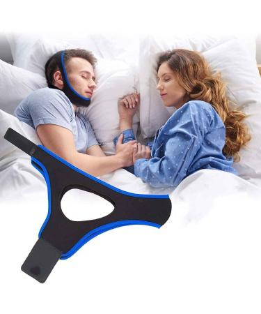 KETINAU Snoring Chin Strap - Adjustable Snore Device for Men and Women - Blue - Buy Online on GoSupps.com