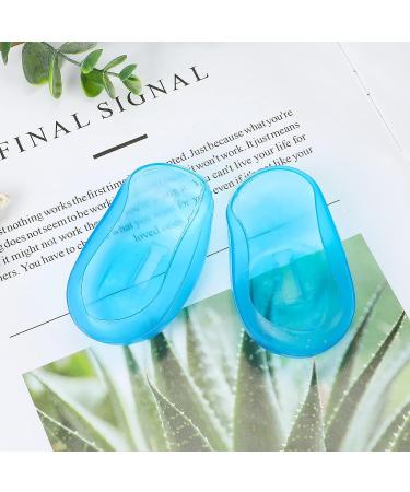DAZAIGE 5 Pairs Blue Waterproof Silicone Ear Covers - Anti-Staining Earmuffs for Hair Dye & Treatment - Reusable Hairdressing Salon Supplies - Buy Online on GoSupps.com