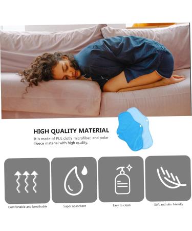 Shop Gatuida 6-Ply Women's Polarfleece Menstruation Pads | Comfortable & Eco-Friendly Period Care | Ideal for Mothers | International Shipping Available - Buy Online on GoSupps.com
