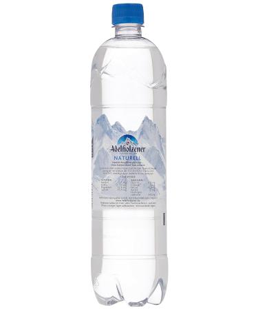 Adelholzener Naturell Water - Pack of 6 (6 x 1L) | Premium Disposable International Shipping - Buy Online on GoSupps.com