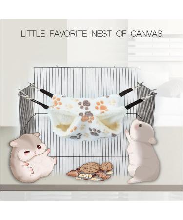 BDSHUNBF 2PCS Hamster Hanging House Banana Hamster Swing Hammock Double-Layer Small Pet Cage Small Animals Soft Plush Pet Accessories Rat Rabbit Squirrel Guinea Pig Nap Sack Warm Ferrets Hideout - Buy Online on GoSupps.com