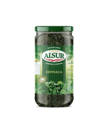 ALSUR Spinach Bottle 660 G Primera