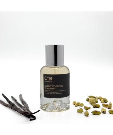 Exotic Woodfire Symphony Eau de Parfum Compatible with Tom Ford's Oud Wood Men Perfume Spray 50ml